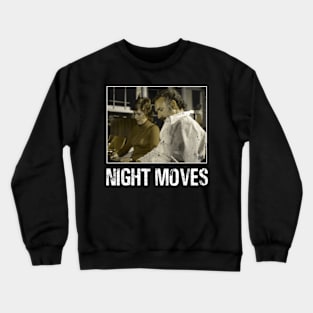 Undercover Elegance Ensemble Moves Movie Tees, Sleek Style for Those Who Love a Good Mystery Crewneck Sweatshirt